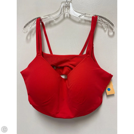 Athletic Bra By Avia In Red, Size: 2x