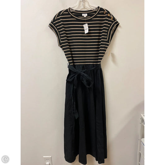 Dress Casual Maxi By J. Crew In Black, Size: S