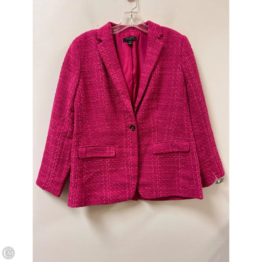 Blazer By Ann Taylor In Pink, Size: M