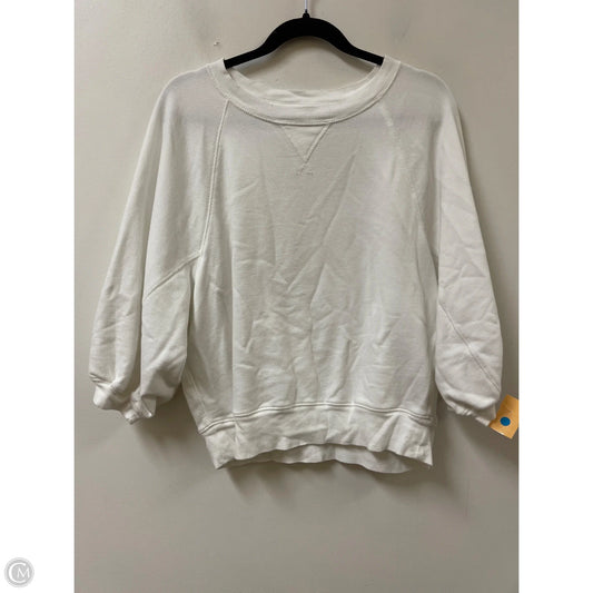Sweater By Aerie In White, Size: L