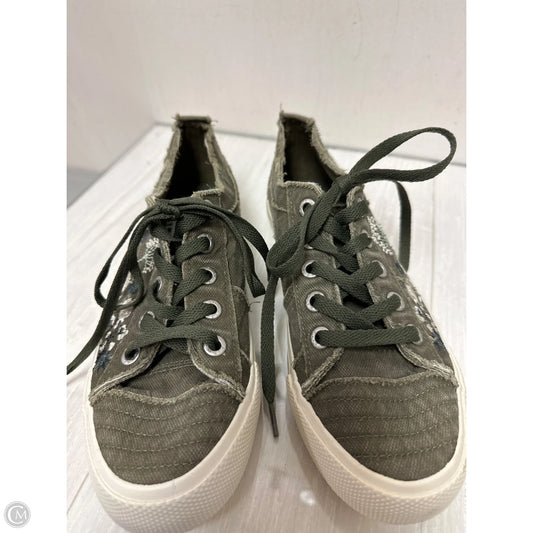 Shoes Sneakers By Blowfish In Green, Size: 9