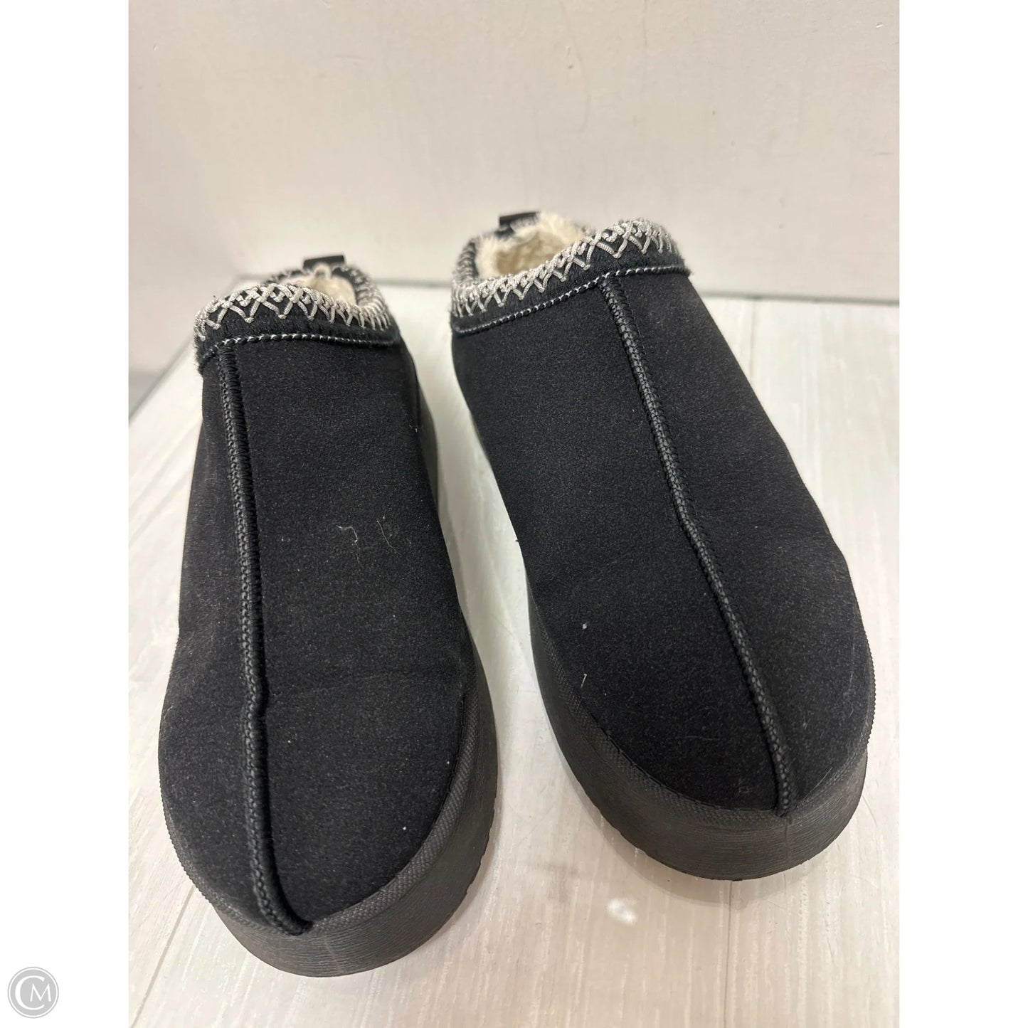 Shoes Heels Platform By Clothes Mentor In Black, Size: 10.5