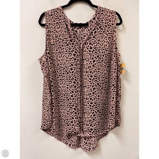 Top Sleeveless By 41 Hawthorn In Pink, Size: 2x