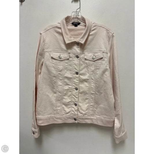 Jacket Denim By Buffalo David Bitton In Pink, Size: L