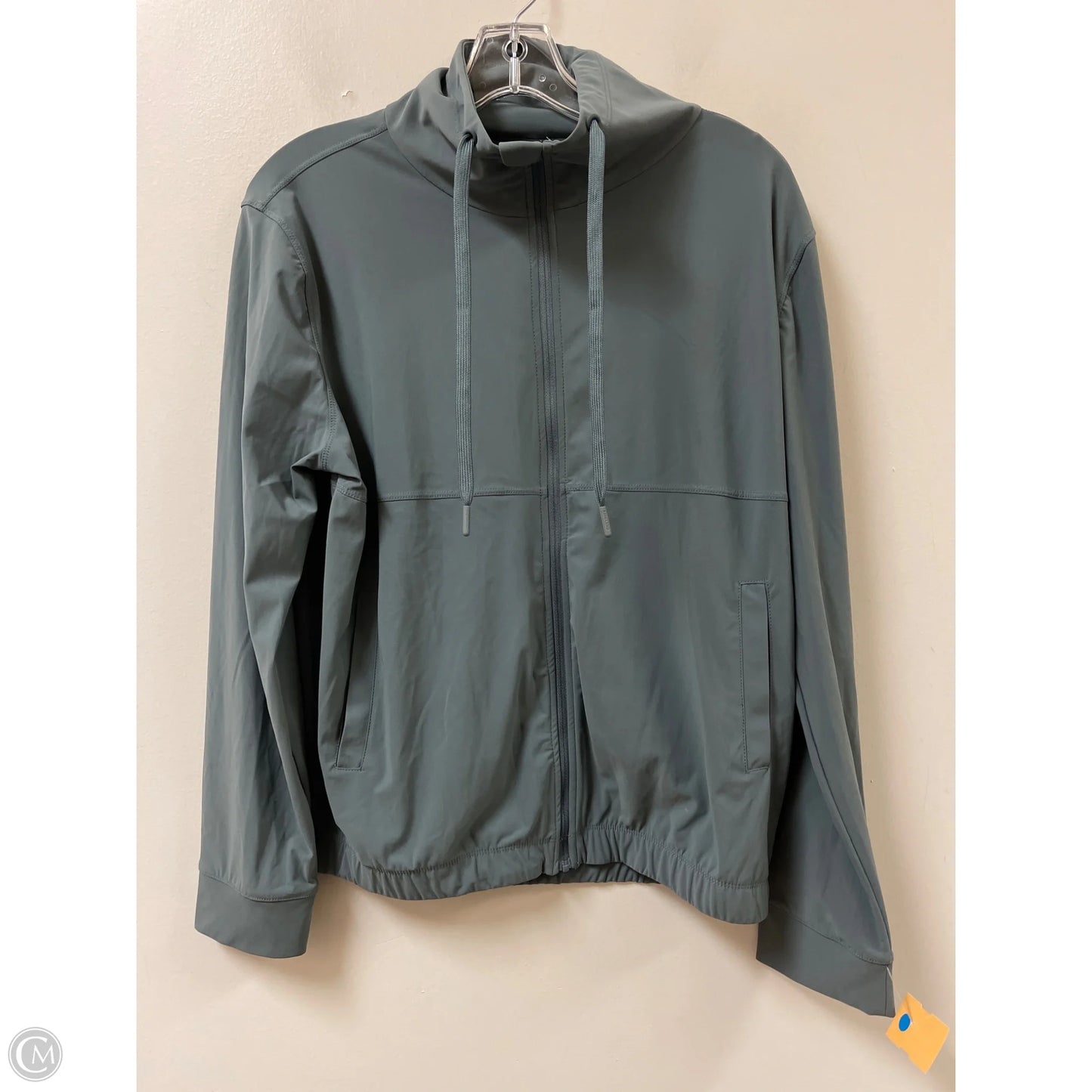 Athletic Jacket By Kirkland In Grey, Size: S