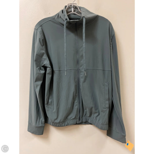 Athletic Jacket By Kirkland In Grey, Size: S