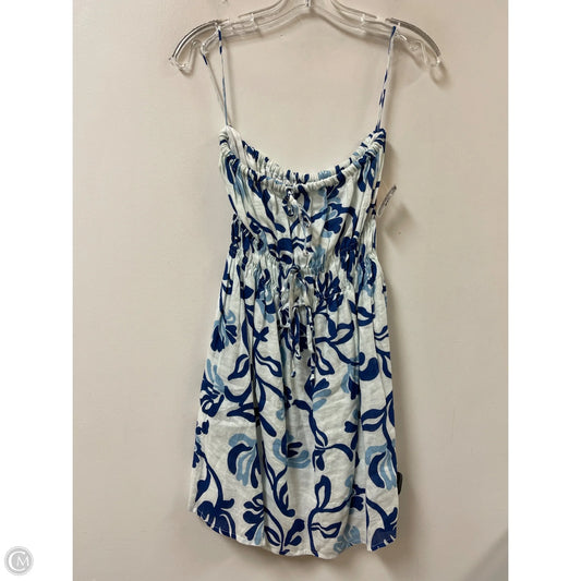 Dress Casual Short By Faithfull The Brand In Blue, Size: M