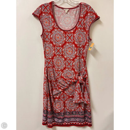 Dress Casual Midi By Max Studio In Red, Size: S