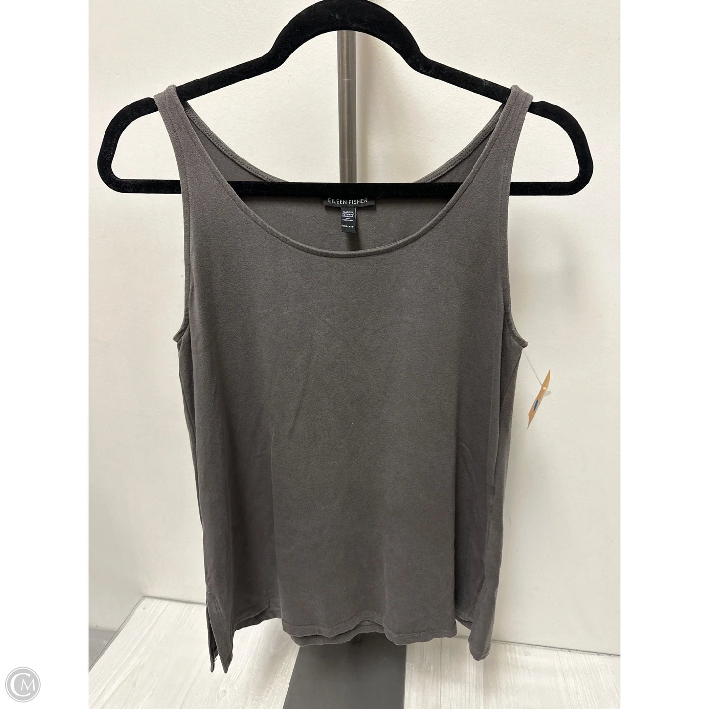 Tank Top By Eileen Fisher In Grey, Size: Xxs