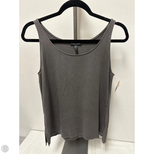 Tank Top By Eileen Fisher In Grey, Size: Xxs