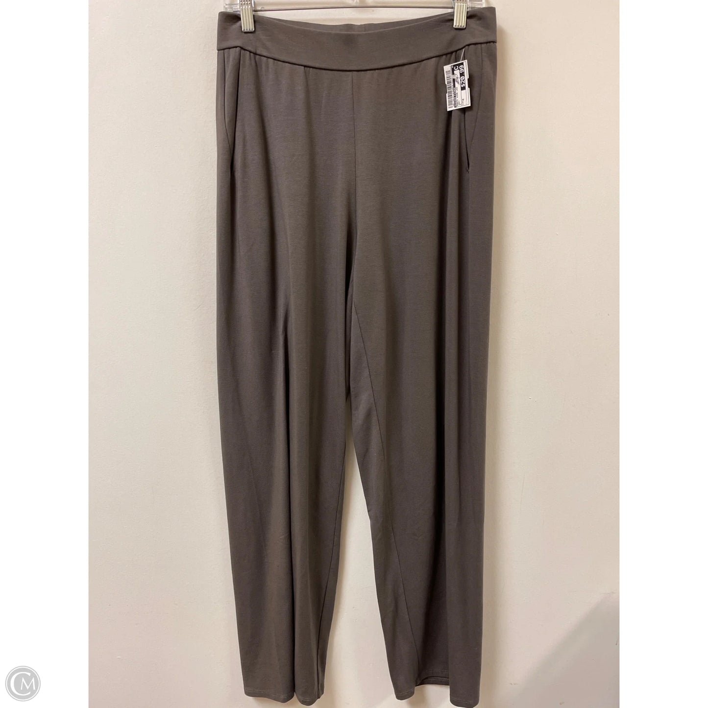 Pants Wide Leg By Eileen Fisher In Grey, Size: M