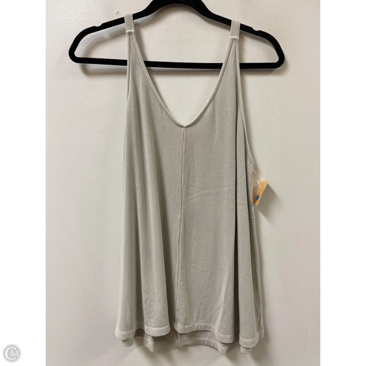Tank Top By Be Cool In Cream, Size: L