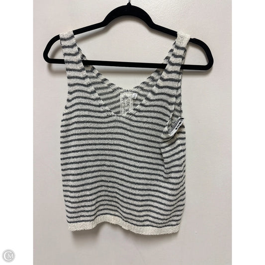 Top Sleeveless By Sadie & Sage In Grey, Size: S