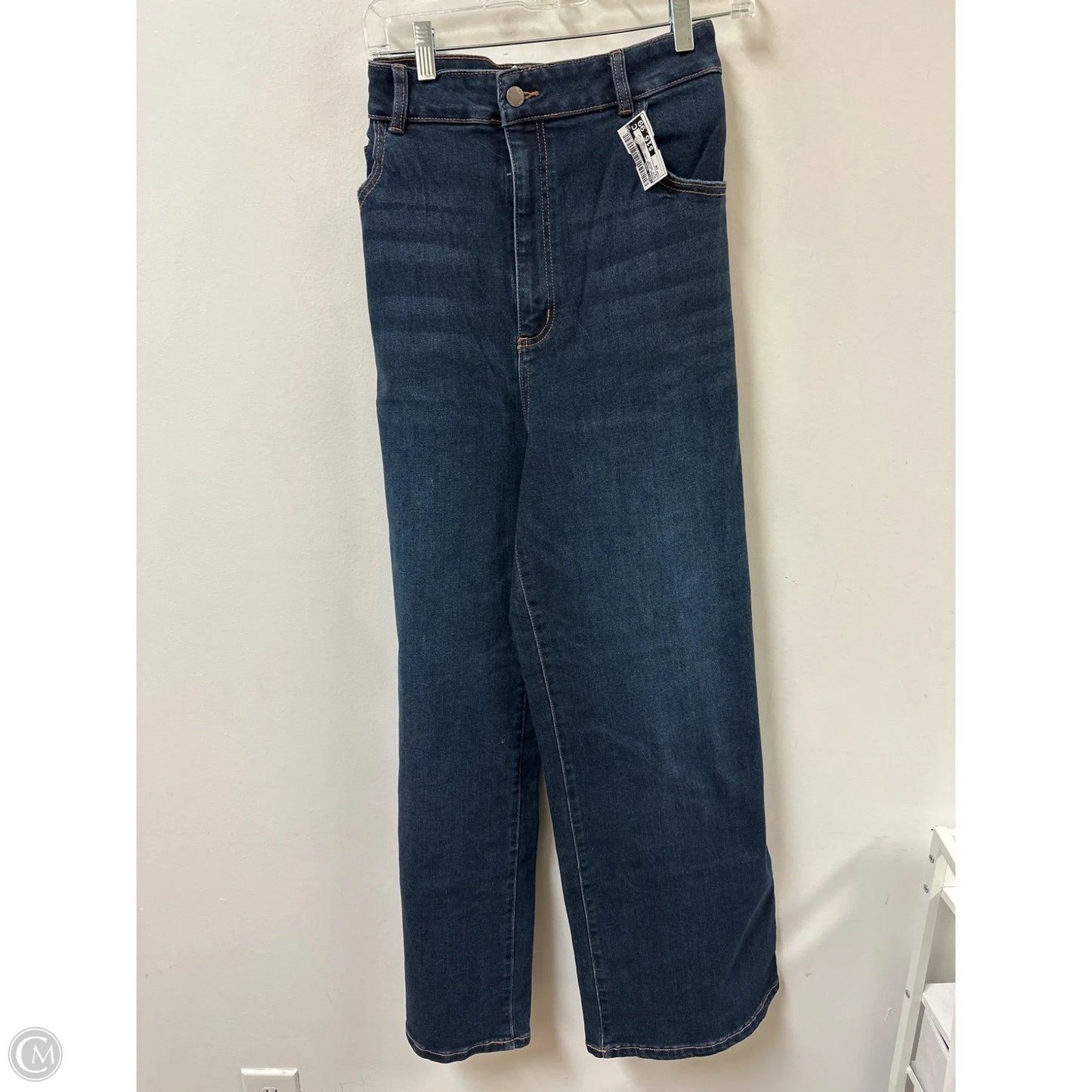 Jeans Wide Leg By Well Worn In Blue Denim, Size: 16