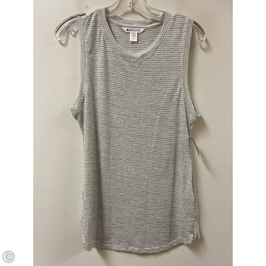 Athletic Tank Top By Athleta In Grey, Size: M