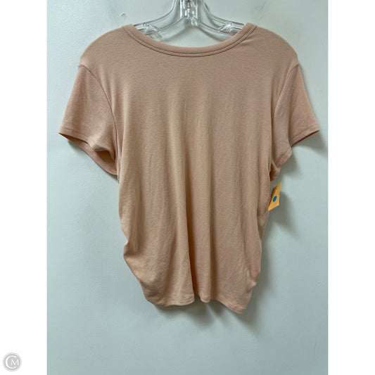 Top Short Sleeve By Old Navy In Pink, Size: Xl