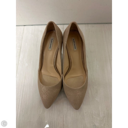 Shoes Heels Stiletto By Alex Marie In Cream, Size: 7