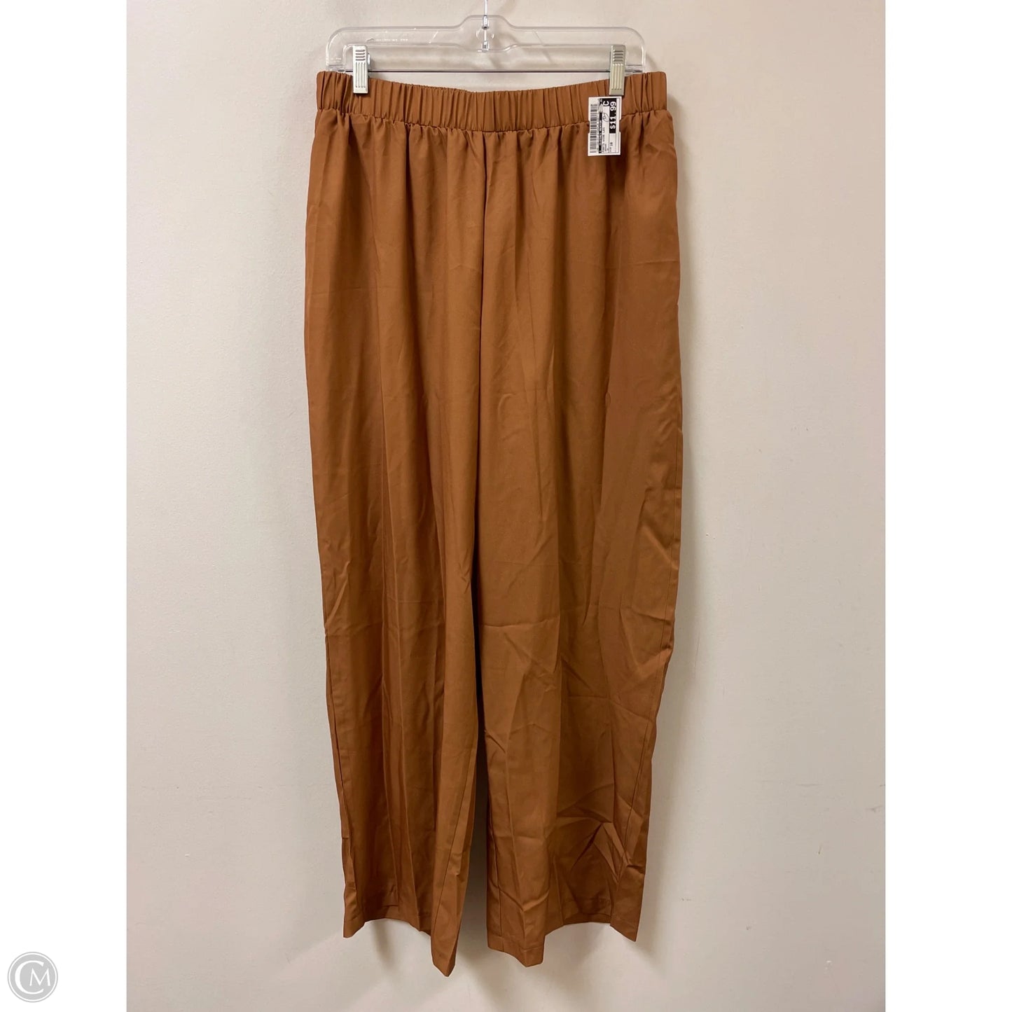 Pants Wide Leg By Clothes Mentor In Brown, Size: 16