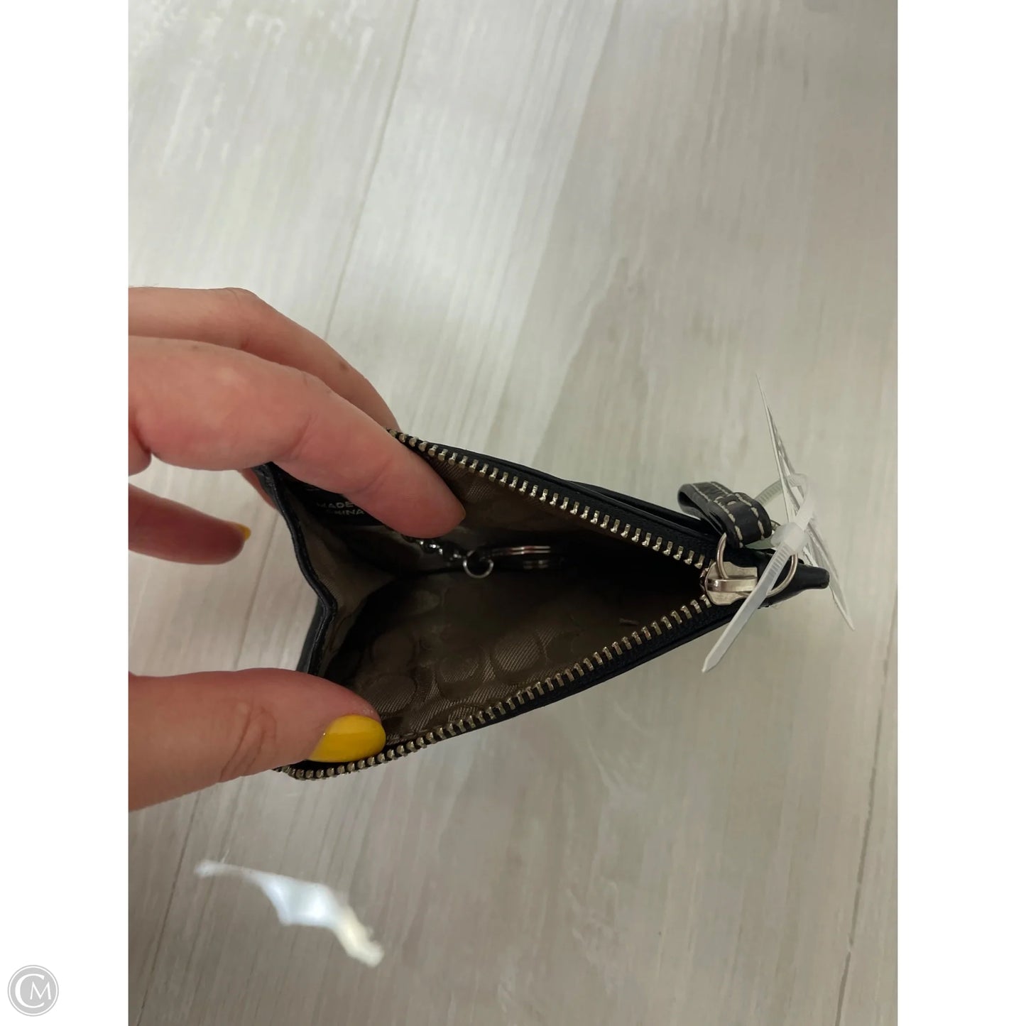 Coin Purse Designer By Coach, Size: Small