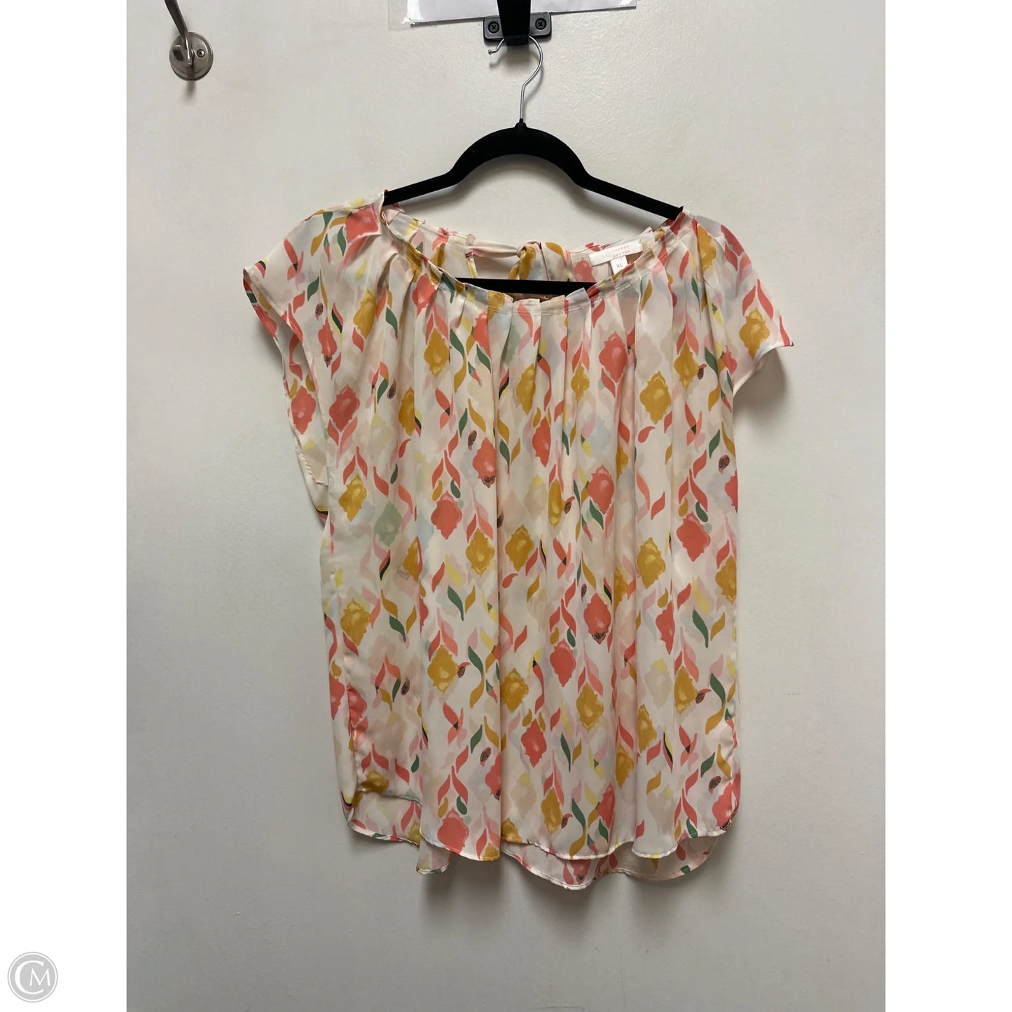 Top Short Sleeve By Lc Lauren Conrad In Pink, Size: Xl