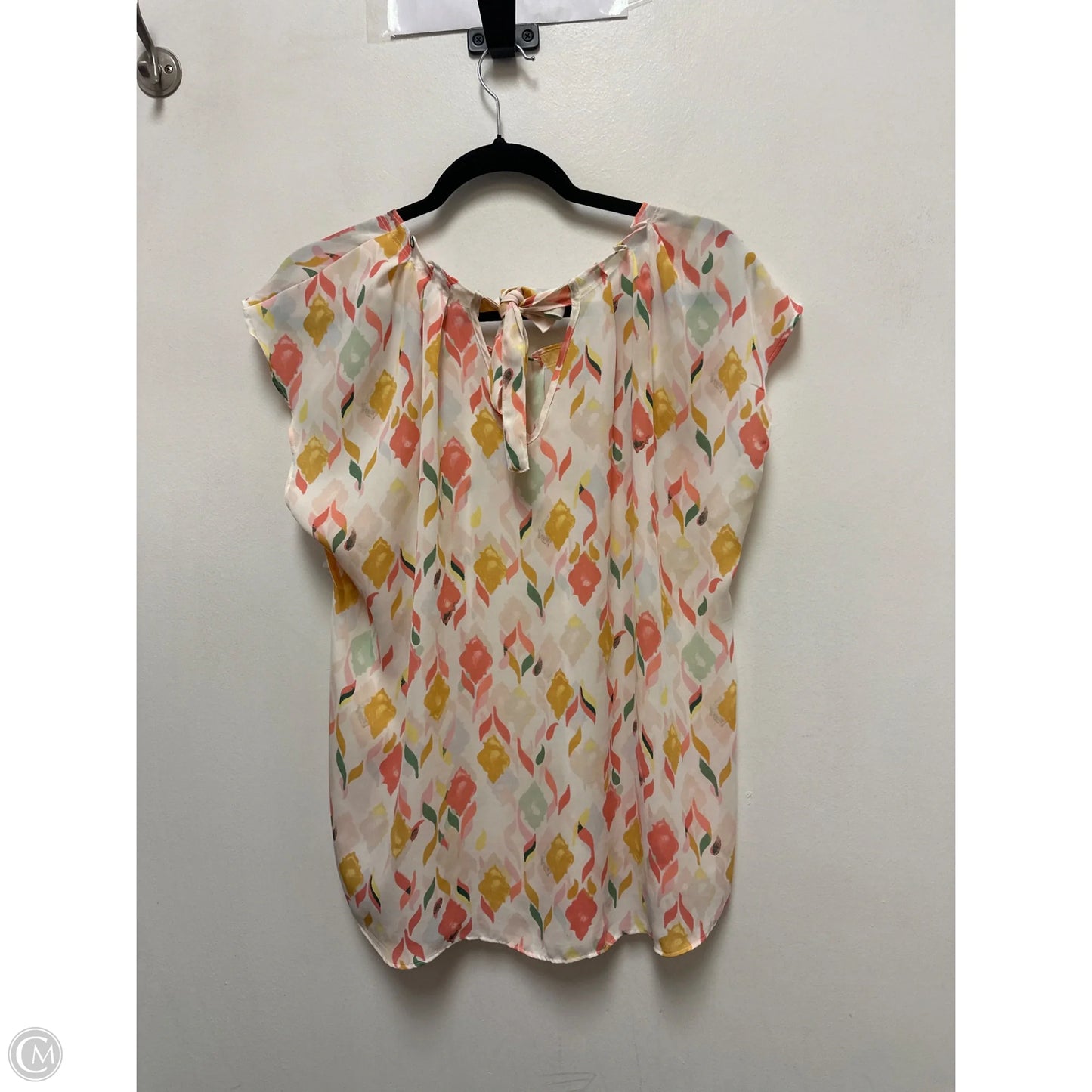 Top Short Sleeve By Lc Lauren Conrad In Pink, Size: Xl