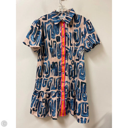 Dress Casual Midi By Clothes Mentor In Blue, Size: L