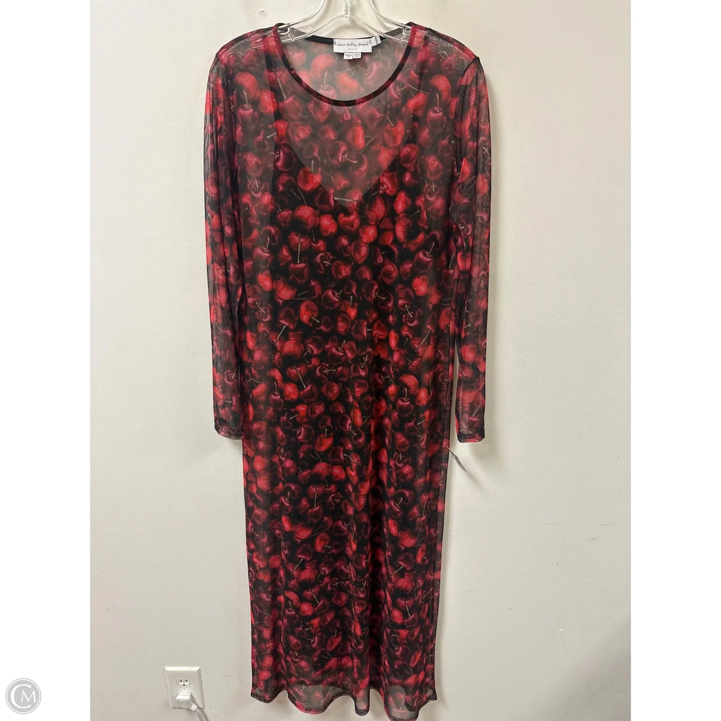 Dress Casual Maxi By Cmc In Red, Size: L