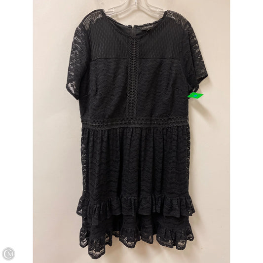 Dress Casual Midi By Lane Bryant In Black, Size: 2x