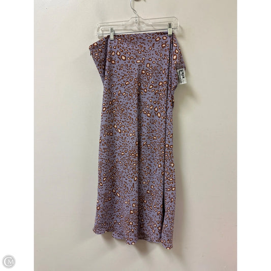 Skirt Maxi By Clothes Mentor In Purple, Size: 20