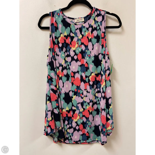 Top Sleeveless By Beeson River In Multi-colored, Size: Xl