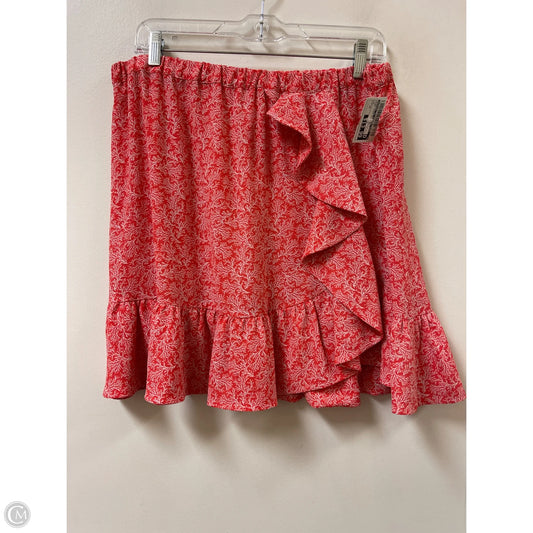 Skirt Mini & Short By Michael By Michael Kors In Pink, Size: 12