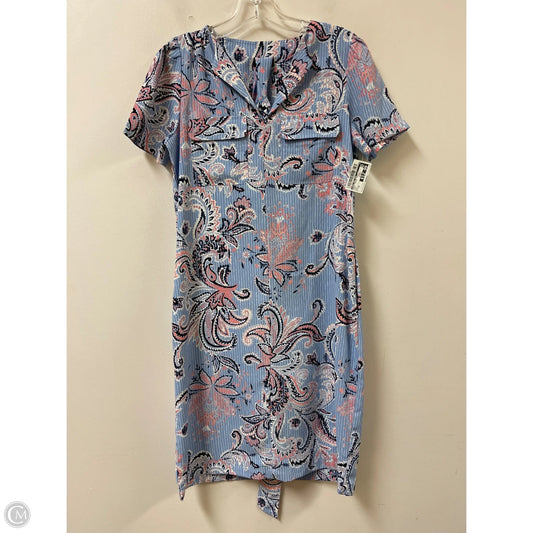 Dress Casual Midi By Jones New York In Blue, Size: Xs