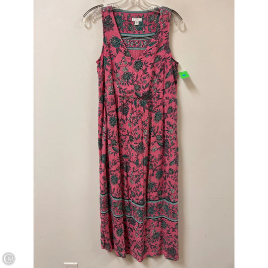 Dress Casual Maxi By J. Jill In Pink, Size: Xs
