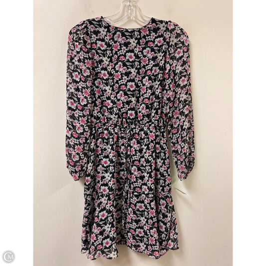 Dress Casual Midi By Banana Republic In Floral Print, Size: Xs