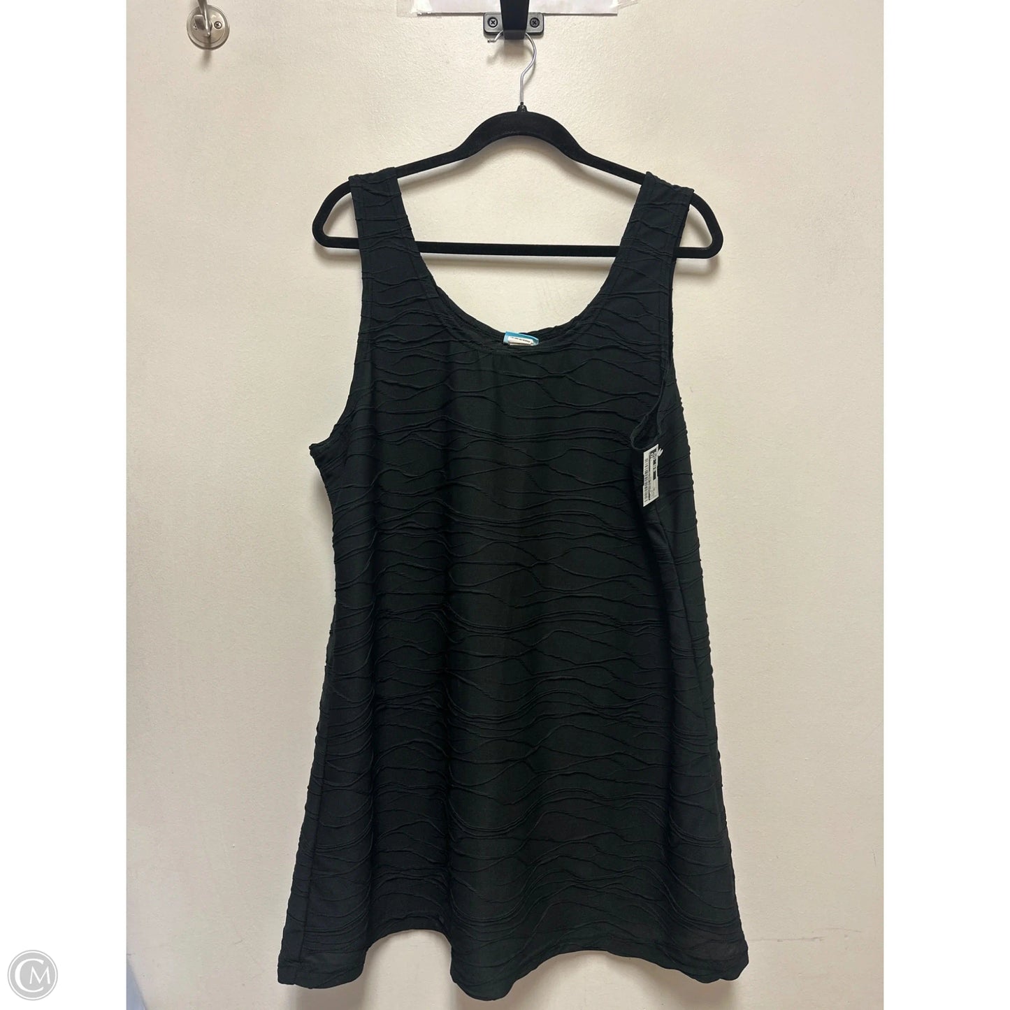 Top Sleeveless By Clothes Mentor In Black, Size: Xl