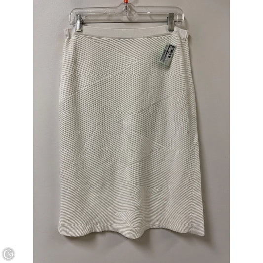 Skirt Designer By Lafayette 148 In White, Size: 12