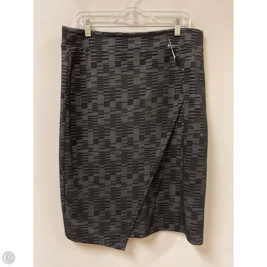 Skirt Midi By Maeve In Black, Size: 12