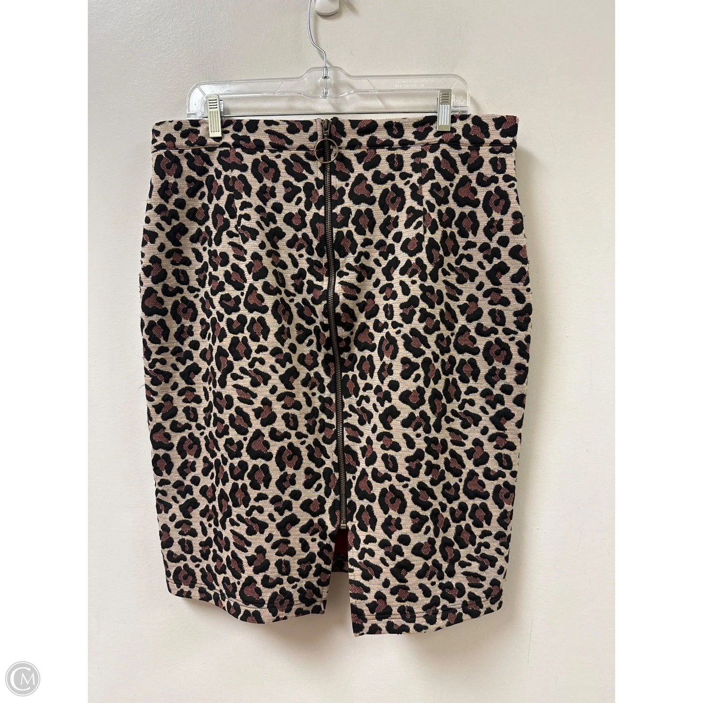 Skirt Midi By Maeve In Animal Print, Size: 12