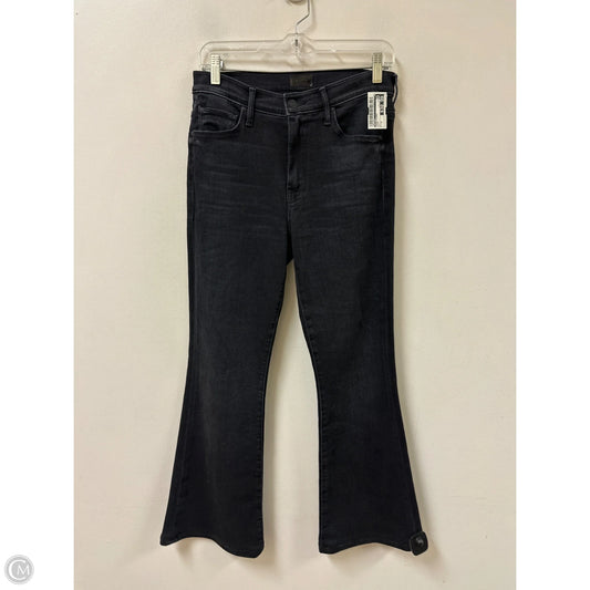 Jeans Flared By Mother In Black, Size: 8