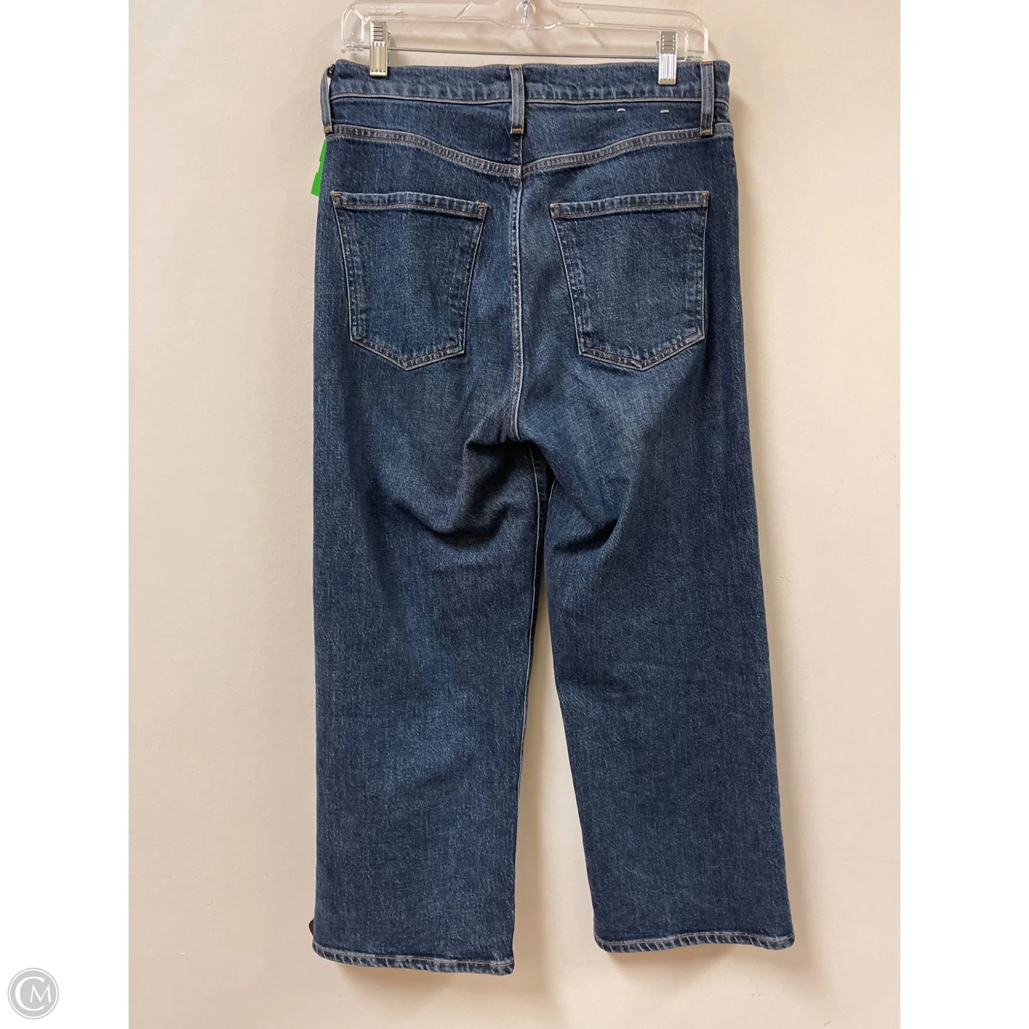 Jeans Straight By Agolde In Blue Denim, Size: 6
