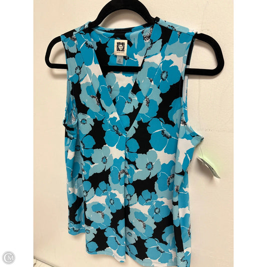 Top Long Sleeve By Anne Klein In Blue, Size: Xs