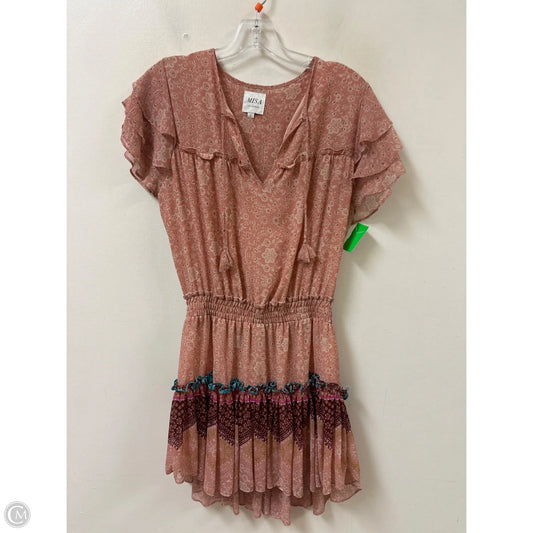 Dress Designer By Misa In Pink, Size: S