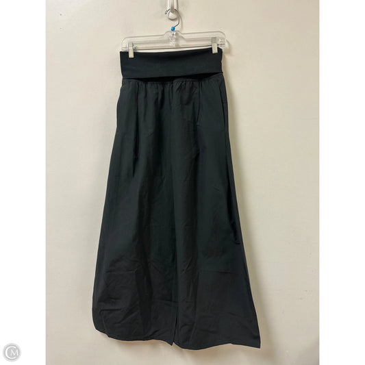 Pants Wide Leg By Bershka In Black, Size: 6