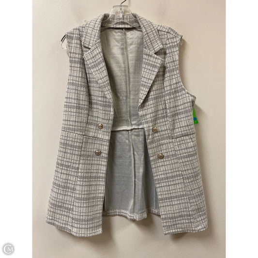 Vest Other By Shein In Silver, Size: L
