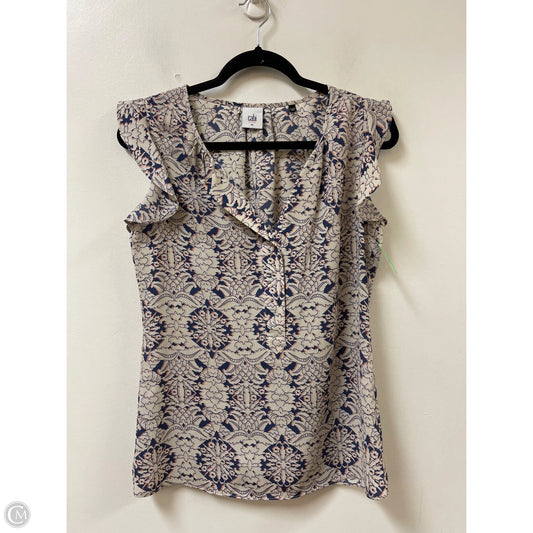 Top Short Sleeve By Cabi In Blue, Size: Xs