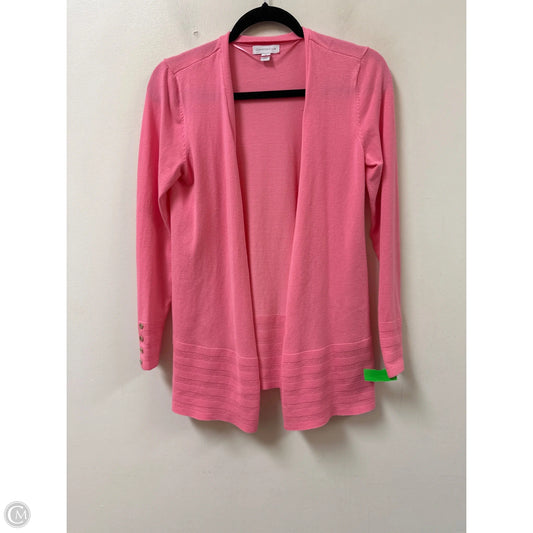 Sweater Cardigan By Charter Club In Pink, Size: Xs