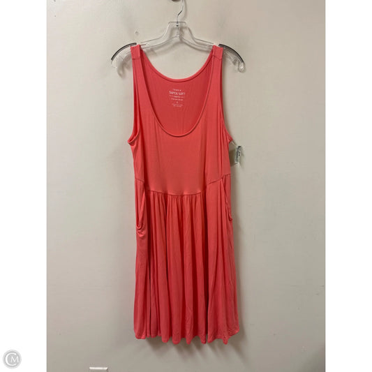Dress Casual Midi By Torrid In Coral, Size: 1x