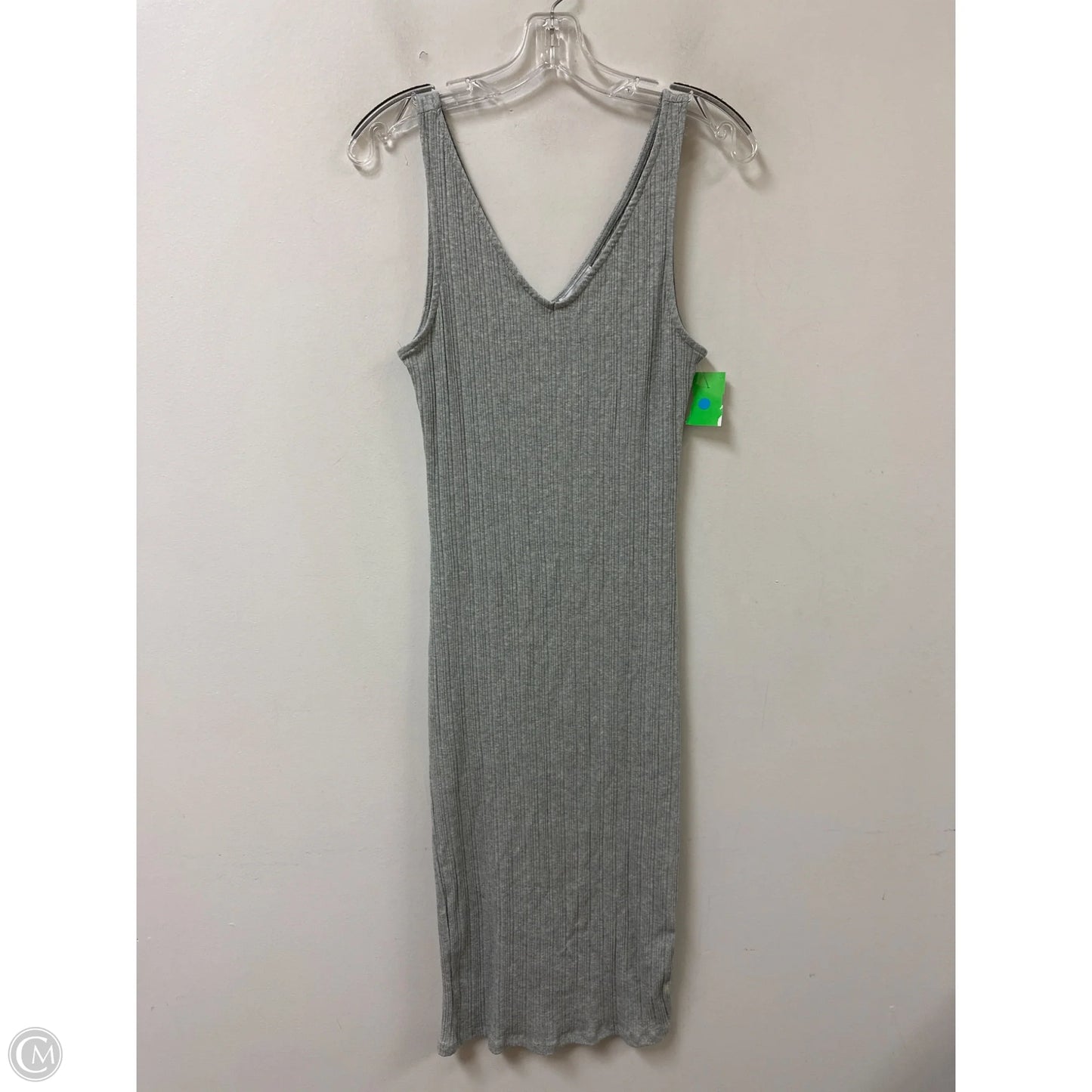 Dress Casual Maxi By Sage In Grey, Size: M