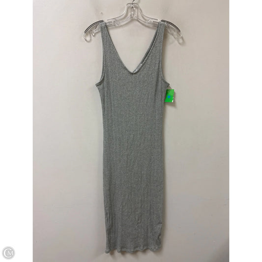 Dress Casual Maxi By Sage In Grey, Size: M