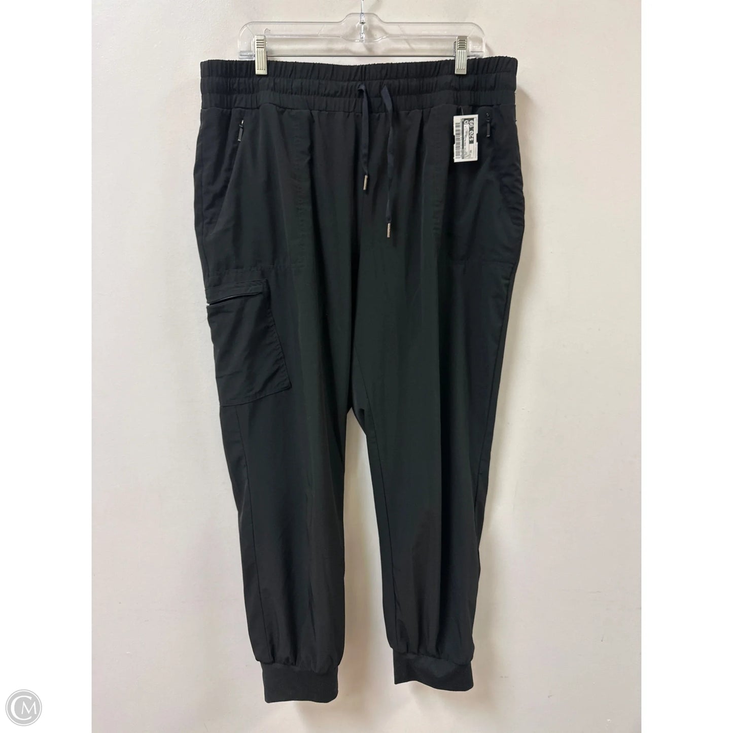 Athletic Pants By Chicos In Black, Size: 16